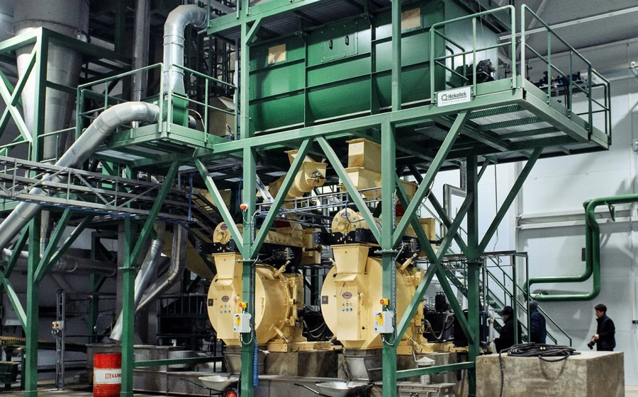 Производство пеллет