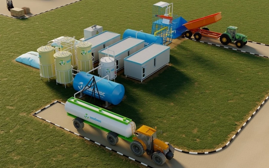 Биогазовый комплекс / Эвобиос