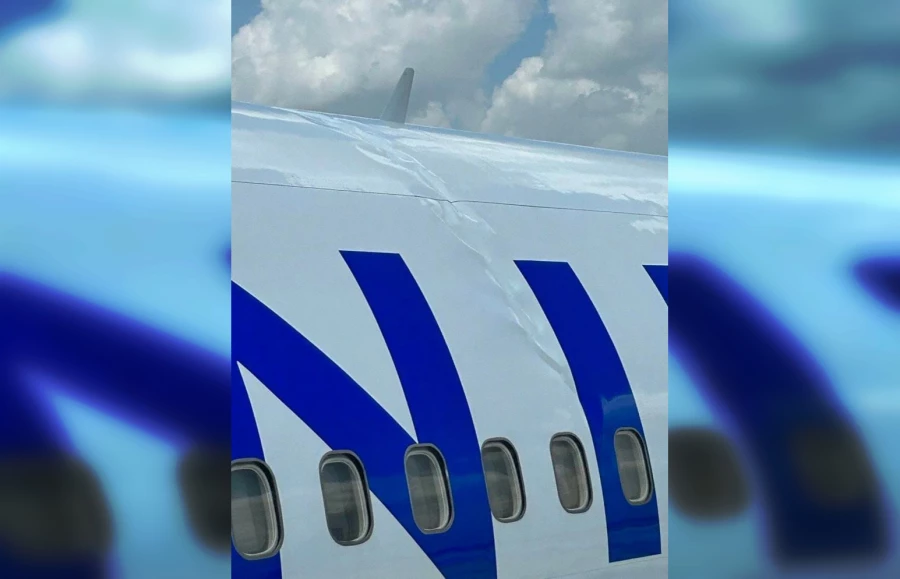 Самолет Boeing 767-300ER получил повреждения в результате жесткой посадки в аэропорту Хьюстон (США) в июле 2023 года