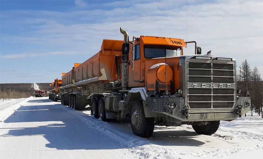 Автопоезд Тонар-7502 / Тонар