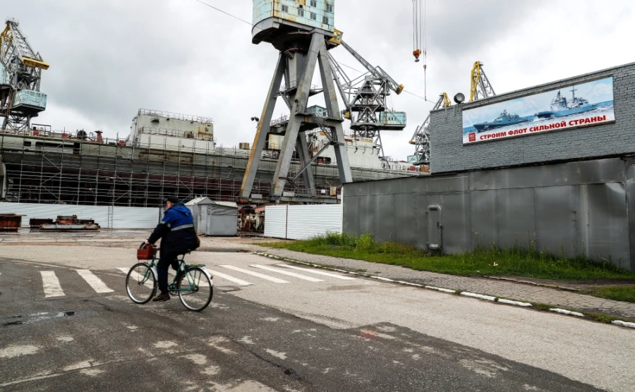 •	Судостроительный завод Янтарь. Фото: Михаил Голенков, РИА Новости