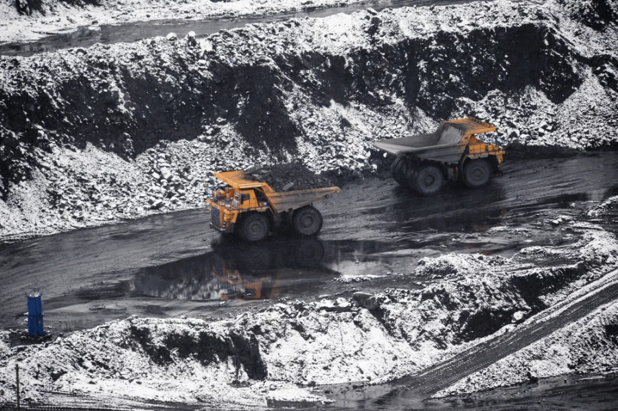 Угольный разрез Колыванский, разрабатывается компании Сибирский антрацит в Новосибирской области. Фото: Александр Кряжев, РИА Новости