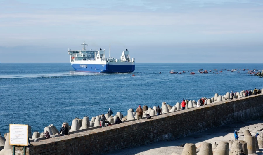 Паром Маршал Рокоссовский. Фото: Михаил Голенков, РИА Новости