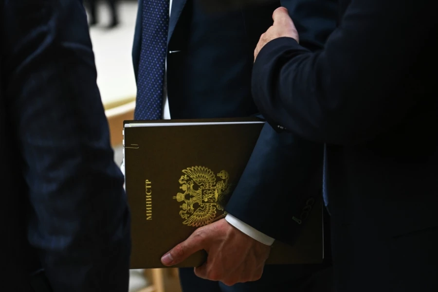 После совещания президента Владимира Путина с членами правительства РФ. Фото: Сергей Бобылев, РИА Новости