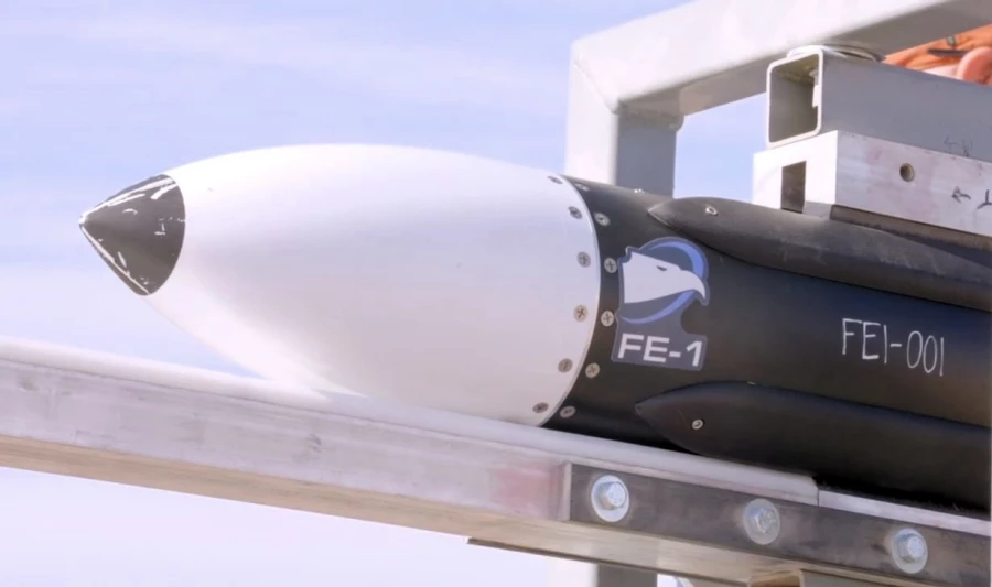 Ракета Freedom Eagle-1. Скриншот из видео BlueHalo