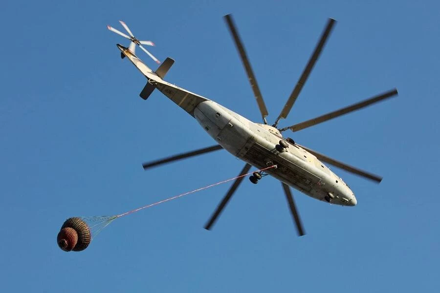 Вертолет сверхтяжелого класса Ми-26Т. Фото: Вертолеты России