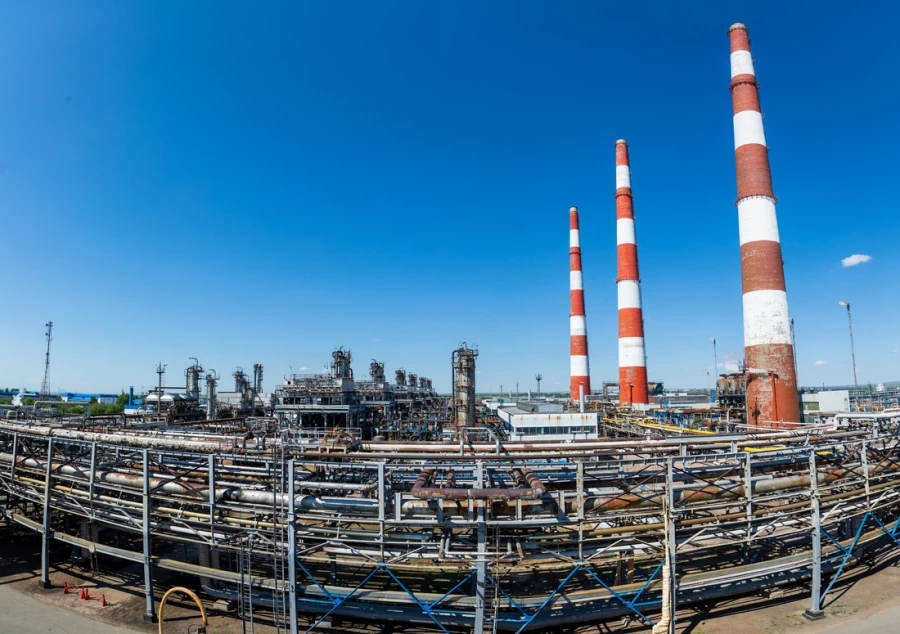 Оренбургский газоперерабатывающий завод. Фото: Газпром