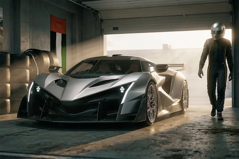 В ОАЭ представили проект первого национального суперкара